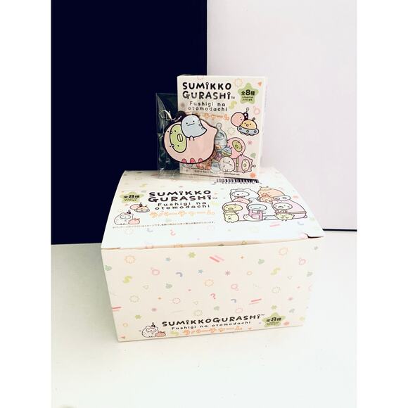 Sumikkogurashi My Mysterious Friend Rubber Charm Penguin & Tsuchinoko - Picture 1 of 3